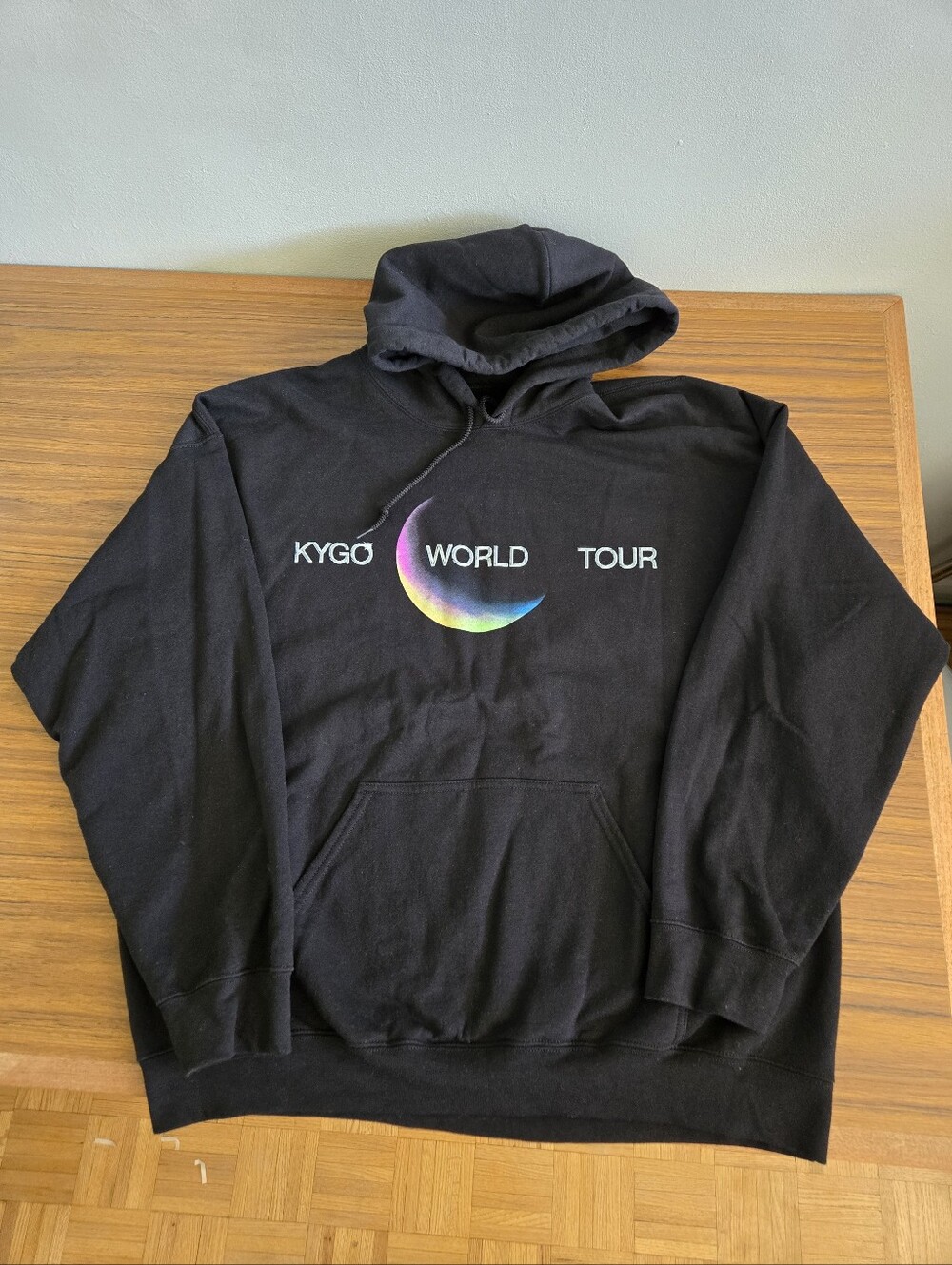 Official Kygo World Tour Graphic Concert Hoodie Unisex XL Black Sweatshirt Good